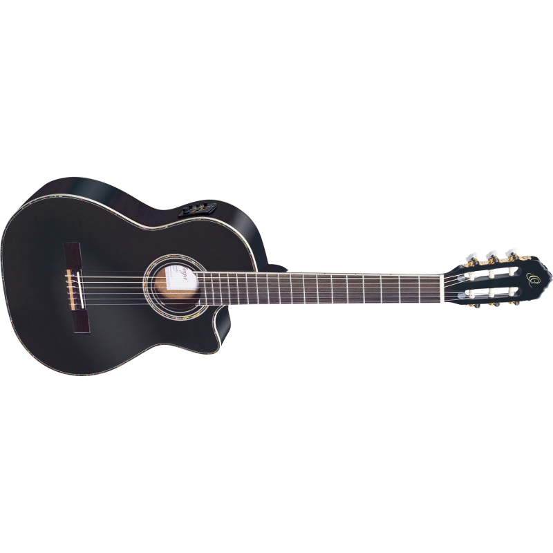 Elektroakustiline klassikaline kitarr Ortega RCE141BK