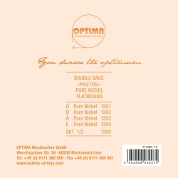 OPTIMA Protos Double Bass Set 1/2 Solo tuning