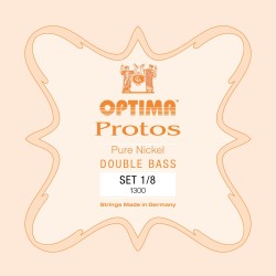 OPTIMA Protos Double Bass Set 1/8 Solo tuning