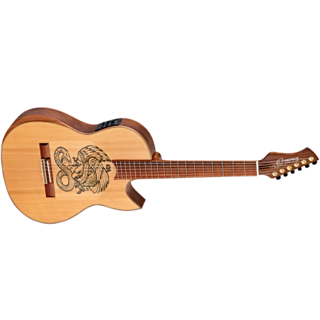 Flamenco guitar Ortega FLAMETAL-ONE