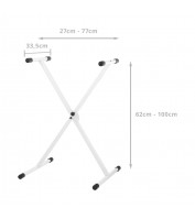 Classic X Keyboard stand white