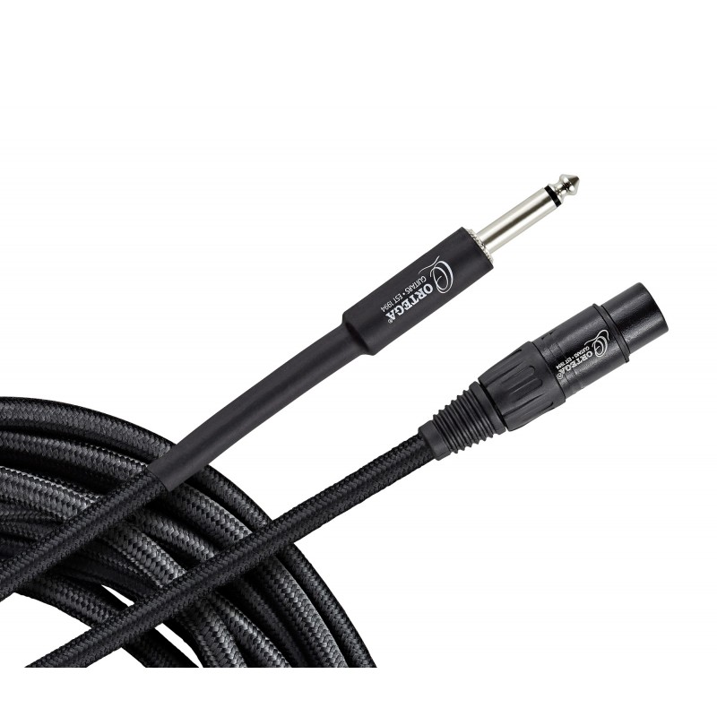 Mikrofoni kaabel JACK-XLR Ortega OECM-30JX