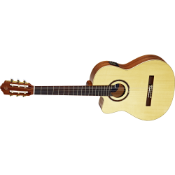 Electro acoustic classical guitar Ortega RCE138SN-L