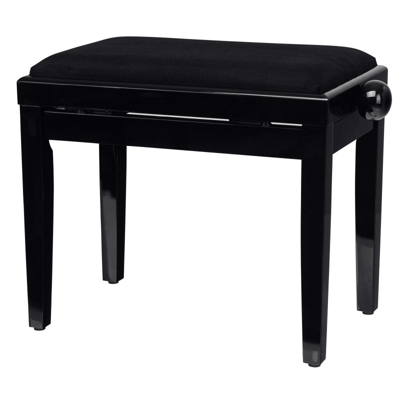 Piano Bench Classic Black