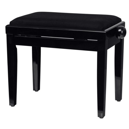 Piano Bench Classic Black