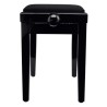 Piano Bench Classic Black