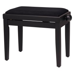 Piano Bench Classic Black