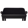 Piano Bench Classic Black