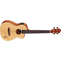 Baritone ukulele Ortega RU5CE-BA