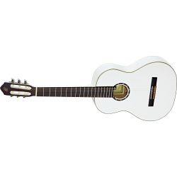 Left-handed classical guitar Ortega R121LWH