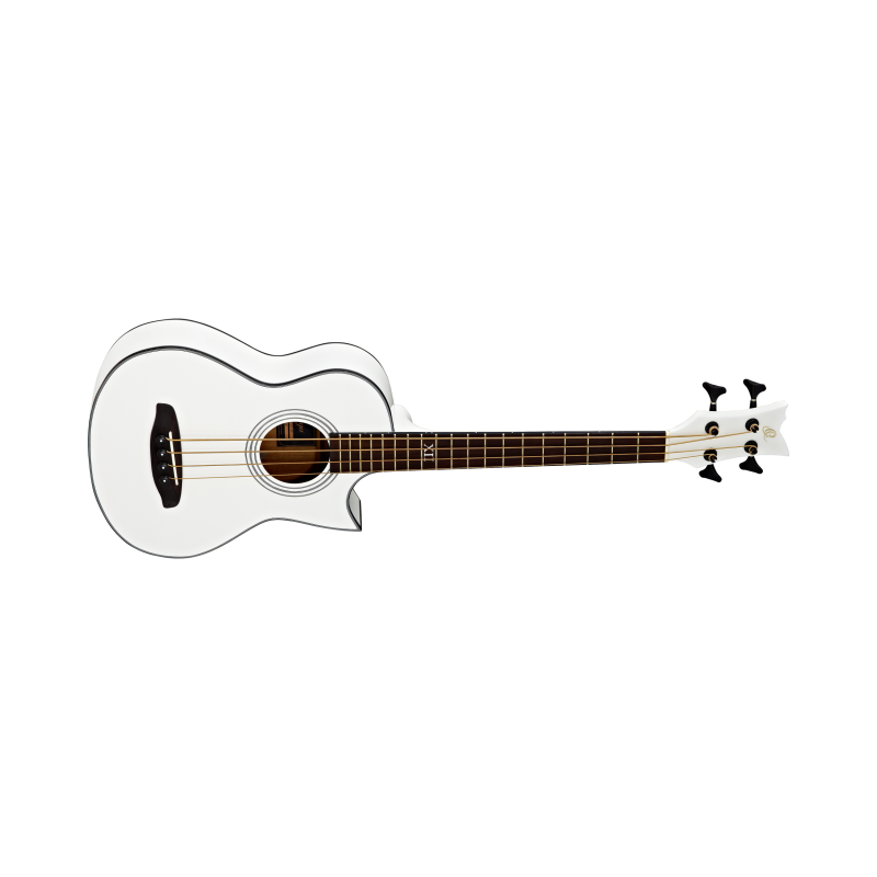 Acoustic Bass Guitar Ortega D-WALKER-WH
