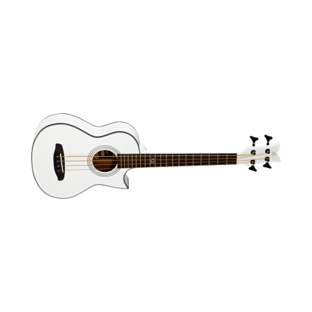 Acoustic Bass Guitar Ortega D-WALKER-WH
