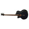 Left-handed Acoustic Bass Guitar Ortega D1-4LE-BK