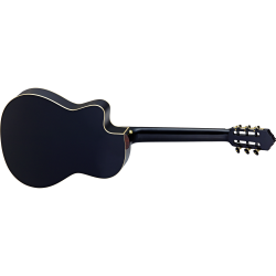 Electro acoustic classical guitar Ortega RCE138-T4BK
