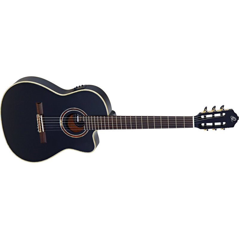 Electro acoustic classical guitar Ortega RCE138-T4BK