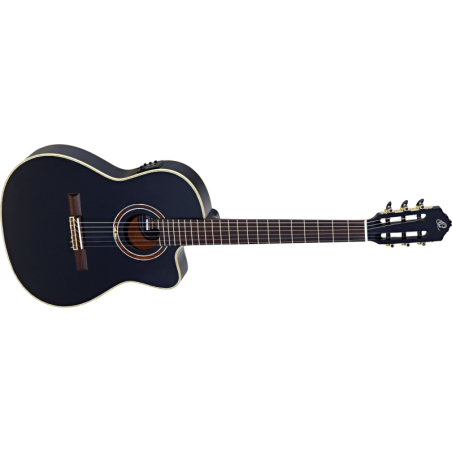 Electro acoustic classical guitar Ortega RCE138-T4BK