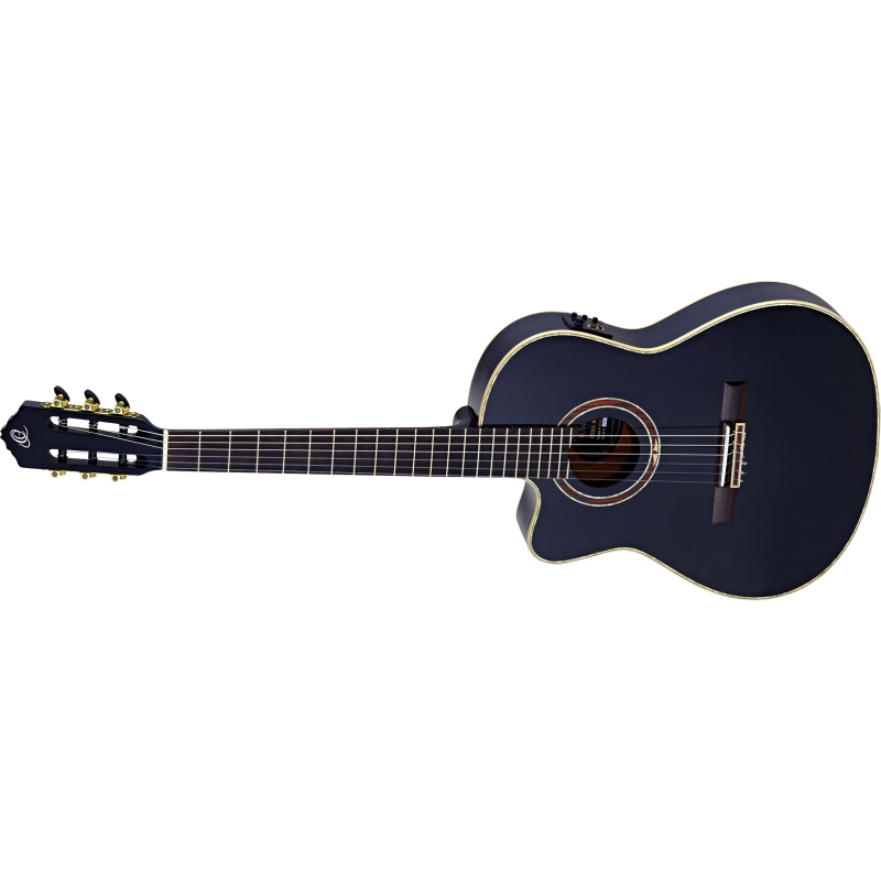 Electro acoustic classical guitar Ortega RCE138-4BK-L