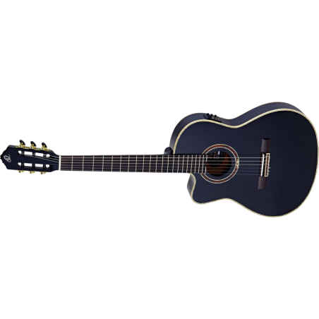 Electro acoustic classical guitar Ortega RCE138-4BK-L