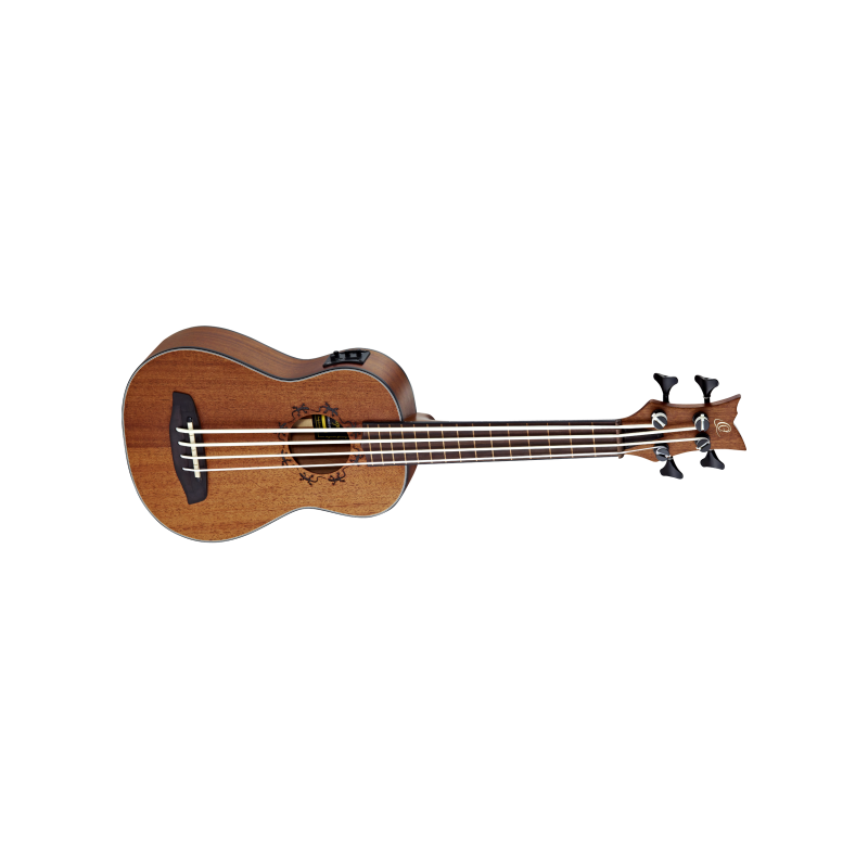 Acoustic bass guitar Ortega LIZZY-BSFL-GB