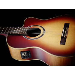 Elektroakustiline klassikaline kitarr Ortega Honey Suite C/E