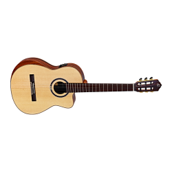 Electro acustic classical guitar STRIPED SUITE C/E