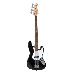 SX SB1SK-BK electric bass pack