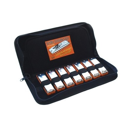 Harmonica set C.A. SEYDEL SÖHNE SESSION STEEL 7