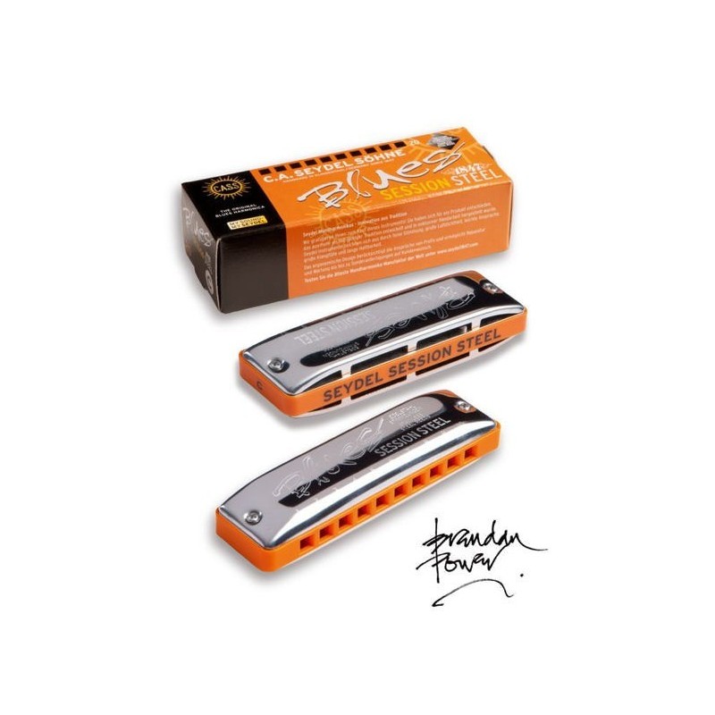 HHarmonica C.A. SEYDEL SÖHNE SESSION STEEL PowerBender