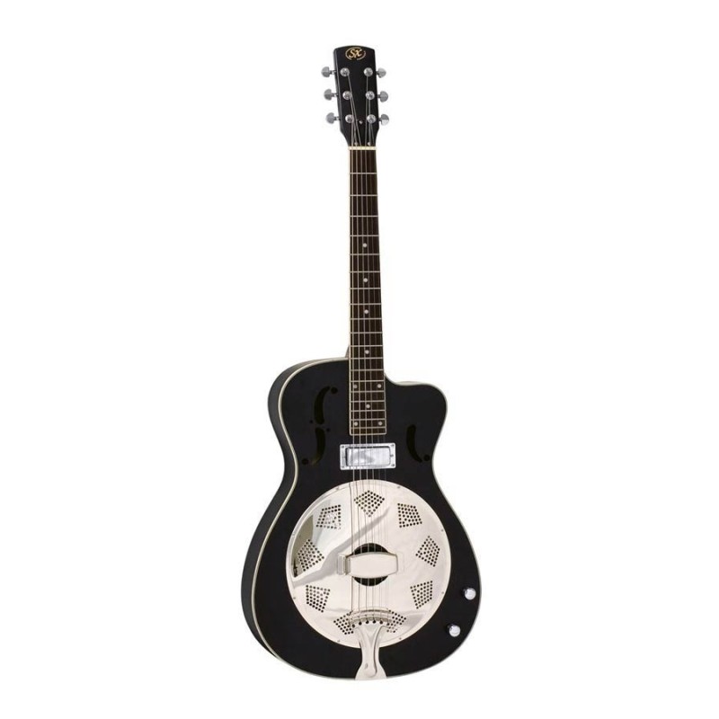 Resonaator kitarr SX RG3CE/FR-BK