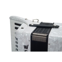 Akordion Weltmeister Achat 80 bassi valge