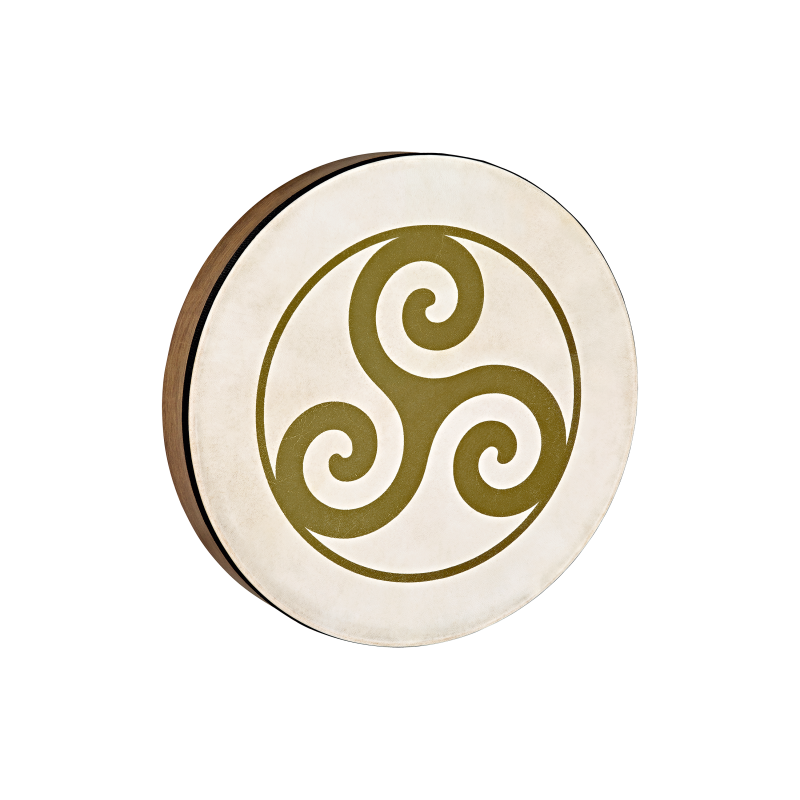 Käsitrumm / raamtrumm Meinl HD16WB-TR , 16“ (40,6 cm), Triskele Symbol