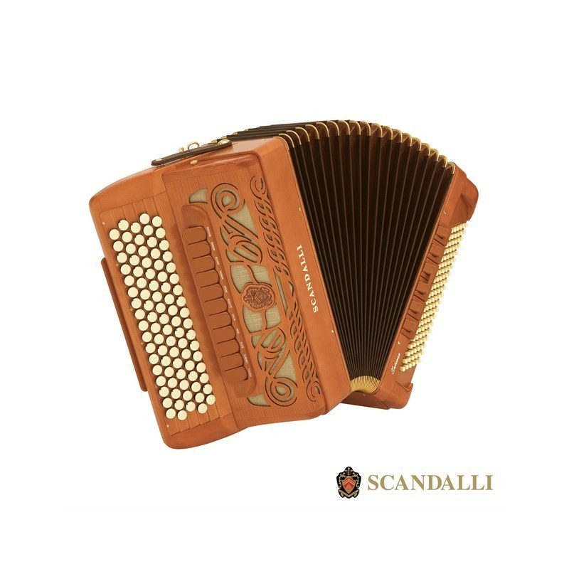 Accordion Scandalli Intense Cromo