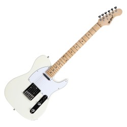 McGrey Rockit Electric Guitar TL-Style Complete Set: Antique White