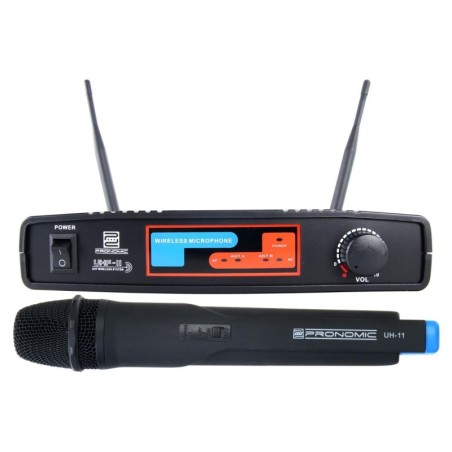 Pronomic UHF-11 hand wireless microphone set K7 863.0 MHz