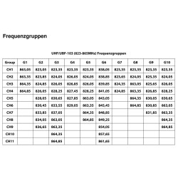 Pronomic UBF-103 True Diversity juhtmevaba mikrofoni komplekt