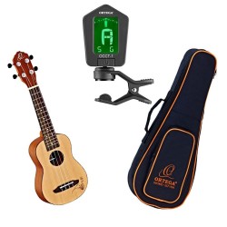 Sopran ukulele komplekt Ortega RU5-SO
